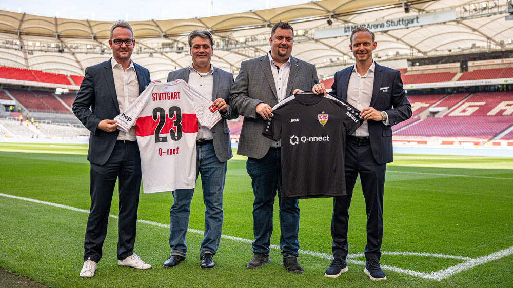 Strong partners: Q-nnect AG and VfB Stuttgart